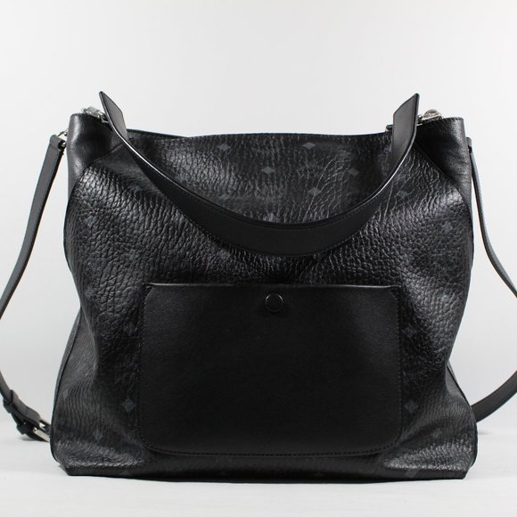 MCM Black Hobo Bag - Picture 3 of 8